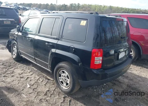 2017 Jeep Patriot Sport Fwd from USA, damaged, VIN 1C4NJPBA7HD117113